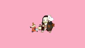 Nezuko Kamado Determined to Defeat Her Enemies nezuko wallpaper
