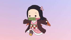 Nezuko Kamado from Anime Series Demon Slayer nezuko wallpaper