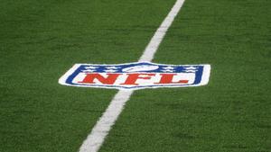 NFL Logo On Field nfl wallpaper