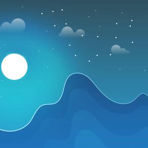 Night Blue Aesthetic Ipad aesthetic ipad wallpaper