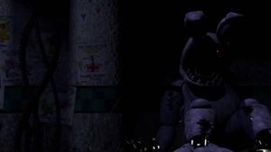 Nightmare Withered Bonnie, a Character from Five Nights at Freddy's fnaf wallpaper