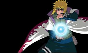Ninja Character With Energy Ball minato wallpaper
