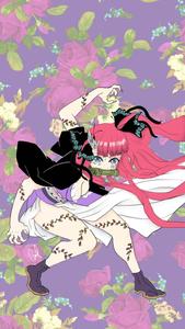 Nino Nakano as Nezuko from the Japanese action fantasy anime Kimetsu no Yaiba nezuko wallpaper
