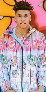 Nle Choppa performing live in concert. nle choppa wallpaper