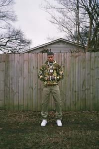 NLE Choppa striking a powerful pose nle choppa wallpaper