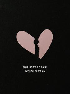 No Love Broken Paper Heart no love wallpaper