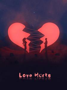 No Love Couple With Broken Heart no love wallpaper
