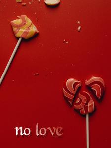 No Love Heart-shaped Lollipops no love wallpaper