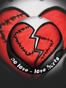 No Love Stitched Broken Heart no love wallpaper