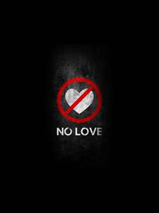 No Love White Heart no love wallpaper
