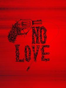 No Love With Revolver Pistol no love wallpaper