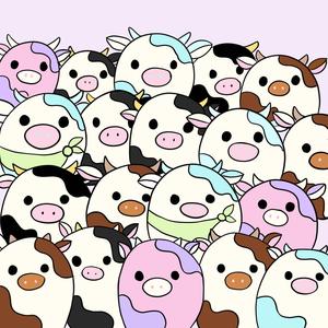 Numerous Squishmallows Cattles squishmallows wallpaper