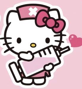 Nurse Cartoon Hello Kitty PFP hello kitty pfp wallpaper