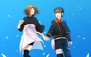 Obito Uchiha And Rin Nohara obito uchiha wallpaper