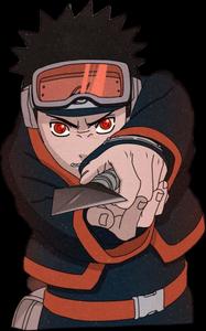 Obito Uchiha Intense Gaze Anime Character Wallpaper