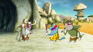 Oggy And The Cockroaches Cavemen oggy and the cockroaches wallpaper