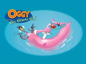 Oggy And The Cockroaches Pool oggy and the cockroaches wallpaper