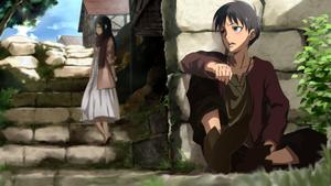 Old Times With Eren Yeager eren yeager wallpaper