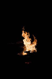 Oled Camp Fire oled wallpaper