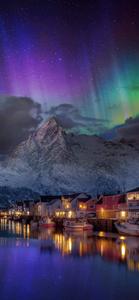 Oled Northern Lights oled wallpaper