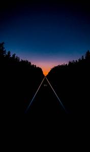 Oled Sunrise Road oled wallpaper