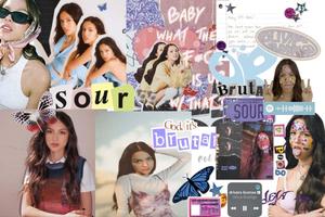 Olivia Rodrigo showcasing her talent olivia rodrigo wallpaper