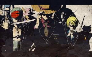 One Piece Desktop Men Black Suits one piece desktop wallpaper