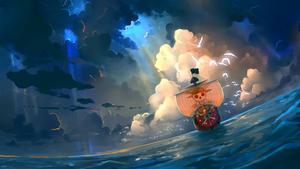 One Piece Desktop Thousand Sunny one piece desktop wallpaper