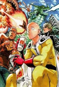 one punch man - a poster for the anime one punch man wallpaper