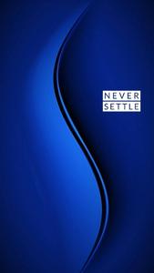 Oneplus Blue Curve oneplus wallpaper