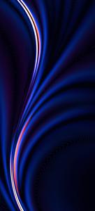 Oneplus Blue Curves oneplus wallpaper