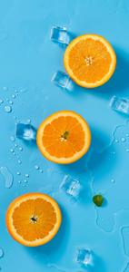 Oneplus Oranges And Ice oneplus wallpaper