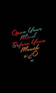 Open Your Mind Motivational Mobile motivational mobile wallpaper