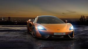 Orange McLaren 570s Car car wallpaper