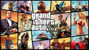 Out for a joyride in Rockstar Games' GTA 5 gta 5 wallpaper