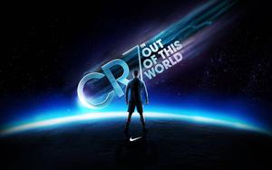 Out Of This World: Cristiano Ronaldo Representing Nike nike wallpaper