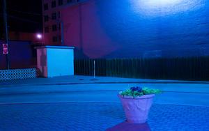 Outdoor Blue Light Aesthetic blue aesthetic wallpaper