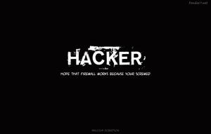Outsmart the System hacker wallpaper