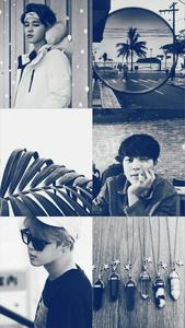 Park Jimin Aesthetic Collage aesthetic collage wallpaper