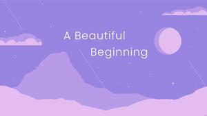 Pastel Purple Background Wallpaper