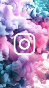 Pastel Smoke Instagram Logo instagram wallpaper