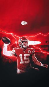 Patrick Mahomes, A Vision of Power and Precision. patrick mahomes wallpaper