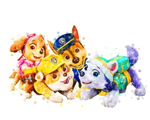 Paw Patrol Painting paw patrol wallpaper