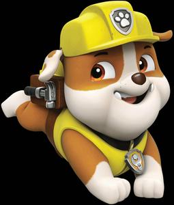 Paw Patrol Rubble With Toolbox paw patrol wallpaper