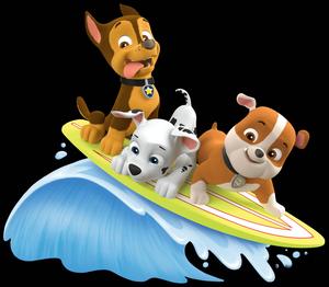 Paw Patrol Surfing Dogs paw patrol wallpaper