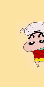 Peeking Shiro And Shinchan Aesthetic shinchan aesthetic wallpaper