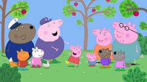 Peppa Pig in the Enchanted Forest peppa pig wallpaper