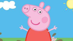 Peppa Pig Jumping For Joy! peppa pig wallpaper