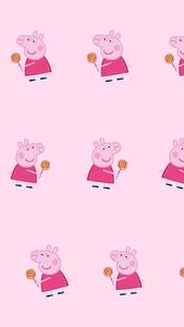 Peppa Pig ready to explore the world of fun peppa pig wallpaper