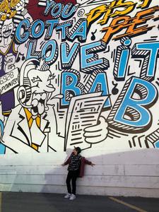 Person Beside Cool Graffiti cool wallpaper